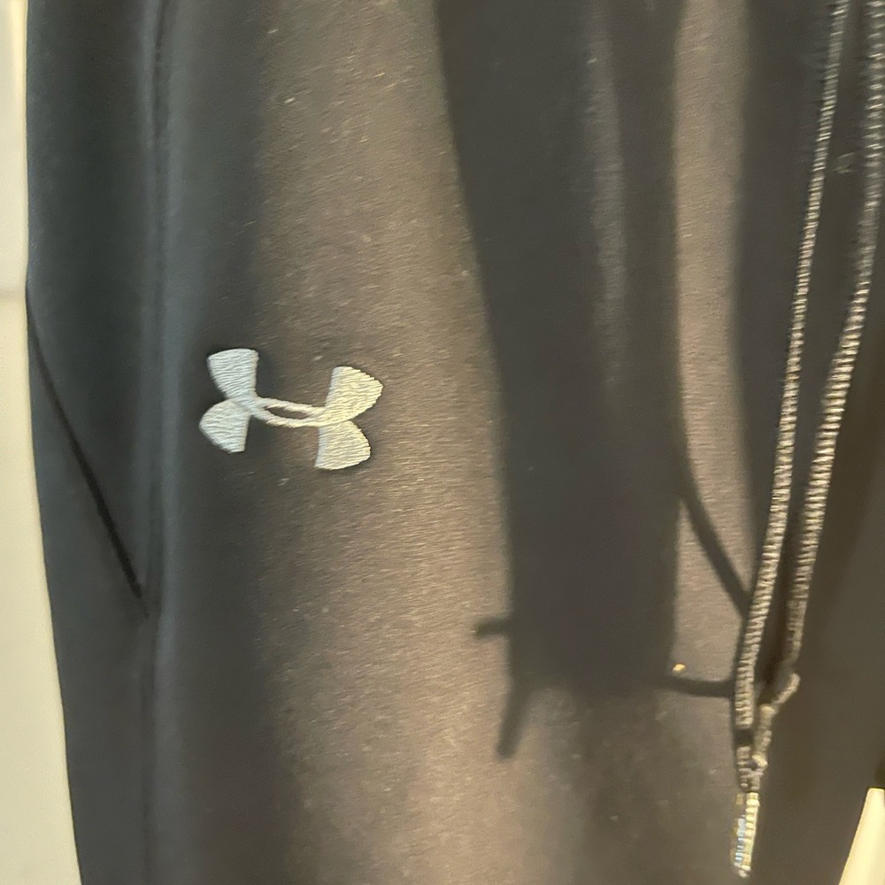 Black underarmour sweat pants size medium